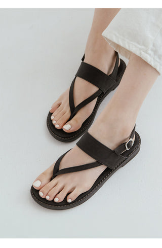 Paula's Flip-flop Strap Flat Sandals 2cm