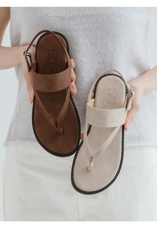 Paula's Flip-flop Strap Flat Sandals 2cm