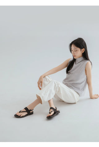 Paula's Flip-flop Strap Flat Sandals 2cm