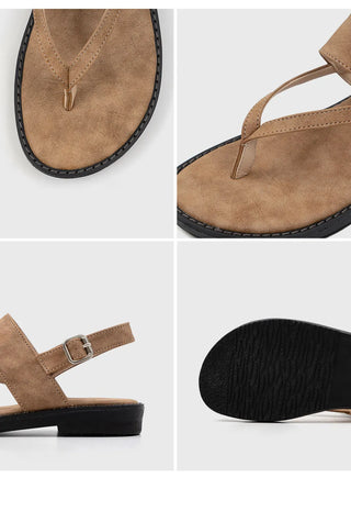 Paula's Flip-flop Strap Flat Sandals 2cm