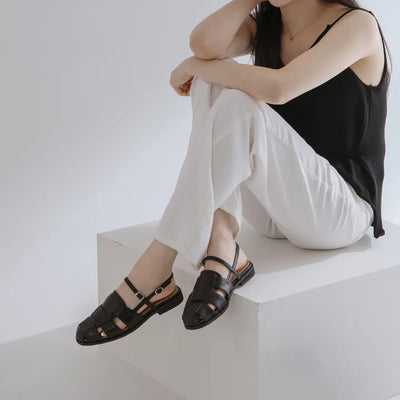 Troy Flat Sandals 2cm