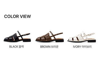 Troy Flat Sandals 2cm