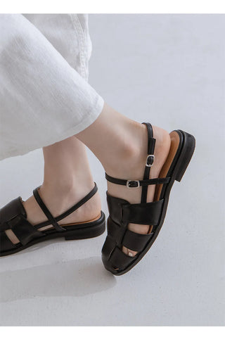 Troy Flat Sandals 2cm