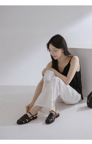 Troy Flat Sandals 2cm