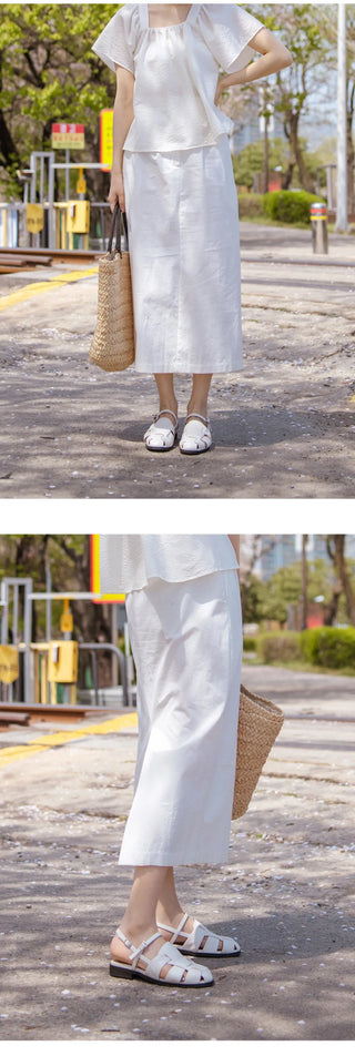 Troy Flat Sandals 2cm