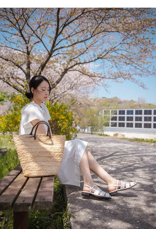 Troy Flat Sandals 2cm