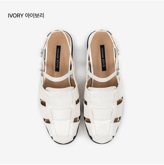 Troy Flat Sandals 2cm