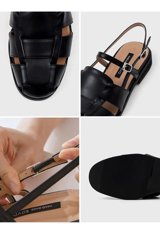 Troy Flat Sandals 2cm