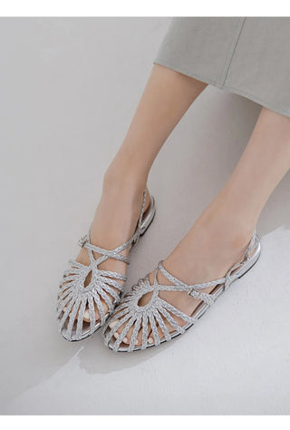 Take Fisherman Strap Flat Sandals 1cm