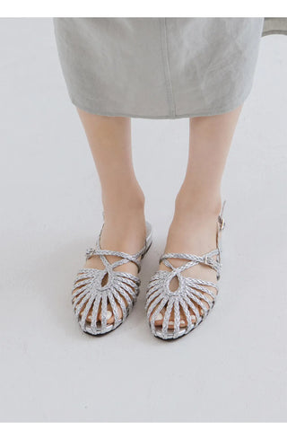 Take Fisherman Strap Flat Sandals 1cm