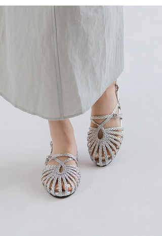 Take Fisherman Strap Flat Sandals 1cm