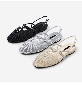 Take Fisherman Strap Flat Sandals 1cm