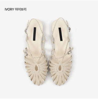 Take Fisherman Strap Flat Sandals 1cm