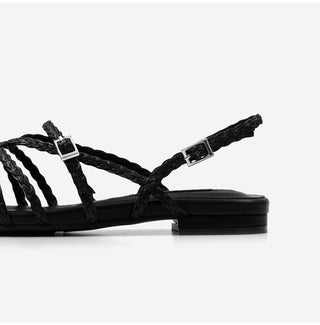 Take Fisherman Strap Flat Sandals 1cm