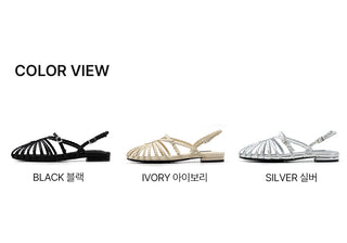 Take Fisherman Strap Flat Sandals 1cm