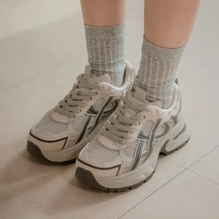 Height-Increasing Minos Daily Lace-up Sneakers 6cm