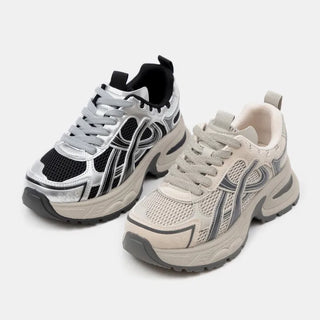 Height-Increasing Minos Daily Lace-up Sneakers 6cm