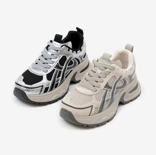 Height-Increasing Minos Daily Lace-up Sneakers 6cm