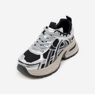Height-Increasing Minos Daily Lace-up Sneakers 6cm