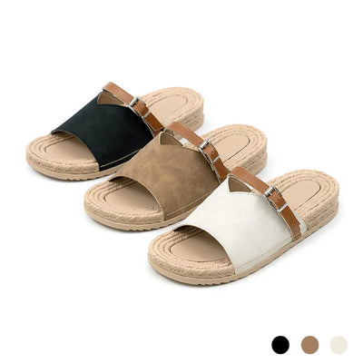 Luken Strap Slipper Sandals 3cm