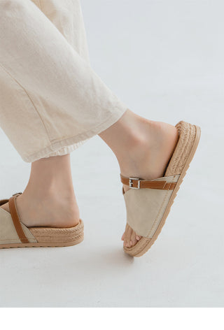 Luken Strap Slipper Sandals 3cm