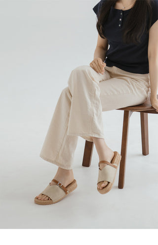 Luken Strap Slipper Sandals 3cm