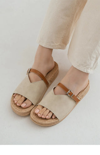 Luken Strap Slipper Sandals 3cm