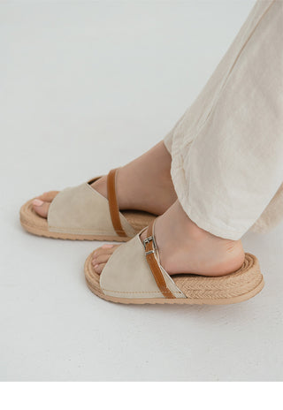 Luken Strap Slipper Sandals 3cm