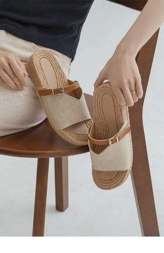 Luken Strap Slipper Sandals 3cm