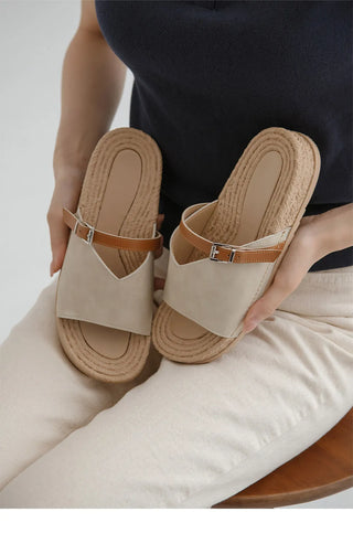 Luken Strap Slipper Sandals 3cm
