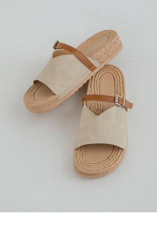 Luken Strap Slipper Sandals 3cm