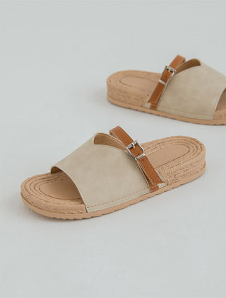 Luken Strap Slipper Sandals 3cm