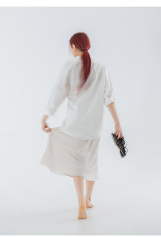 Mars Shirred Strap Flat Slingback 2cm