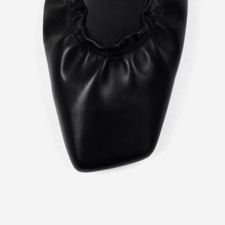 Mars Shirred Strap Flat Slingback 2cm