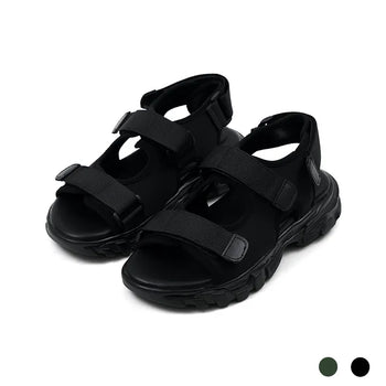 Flue Velcro Strap Platform Sandals 4cm