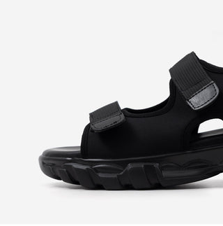 Flue Velcro Strap Platform Sandals 4cm