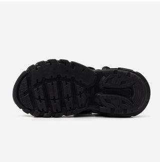 Flue Velcro Strap Platform Sandals 4cm