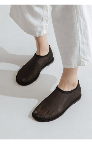 Revent See-through Flat Shoes 1cm
