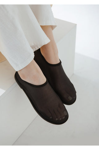 Revent See-through Flat Shoes 1cm