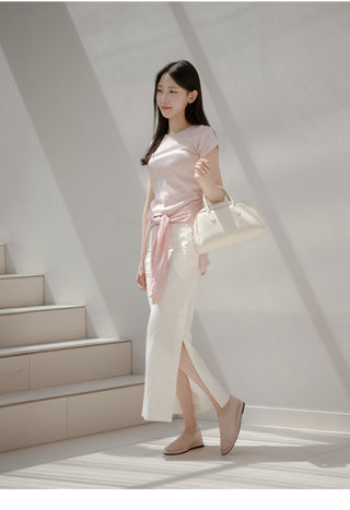 Revent See-through Flat Shoes 1cm