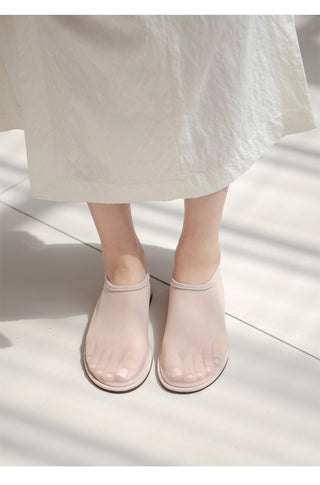 Revent See-through Flat Shoes 1cm