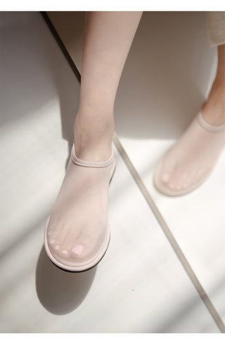 Revent See-through Flat Shoes 1cm