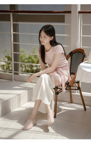 Revent See-through Flat Shoes 1cm