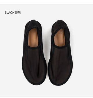 Revent See-through Flat Shoes 1cm