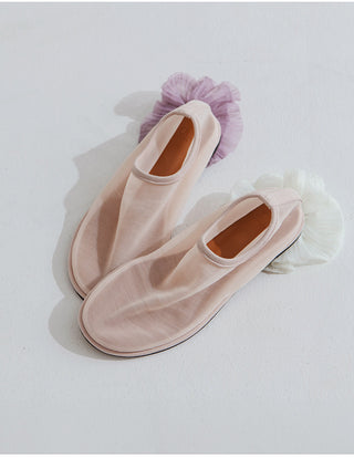 Revent See-through Flat Shoes 1cm