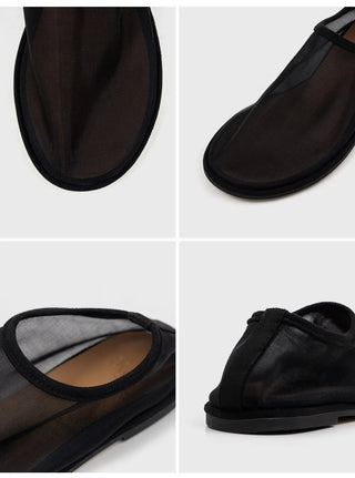 Revent See-through Flat Shoes 1cm