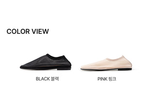 Revent See-through Flat Shoes 1cm