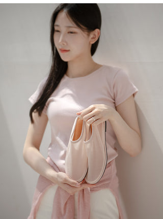 Revent See-through Flat Shoes 1cm