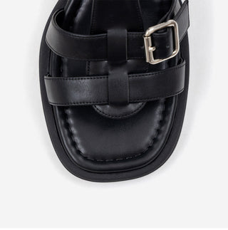 Reviz T-Strap Platform Sandals 6cm