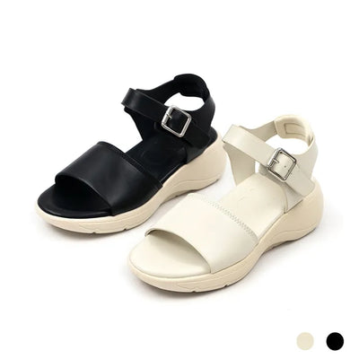 Clovelly Platform Strap Sandals 4cm